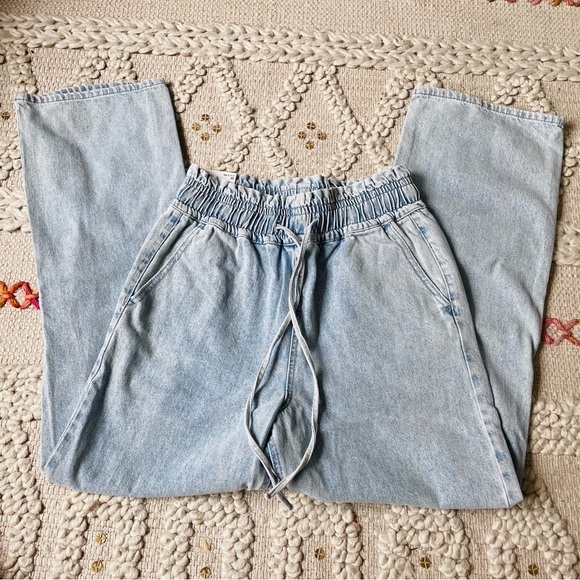 NEW High Rise Pinch Waist 90s Baggy Jeans - Picture 2 of 7